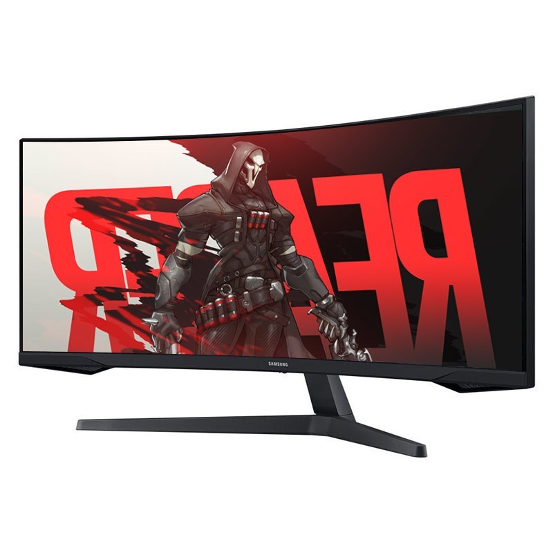 三星samsung显示器34英寸带鱼屏1000r超曲准4khdr10165hz电竞显示器c3