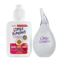 Little Remedies 儿童洁鼻护理套装 清洁鼻腔清洗鼻孔通鼻 宝宝吸鼻器
