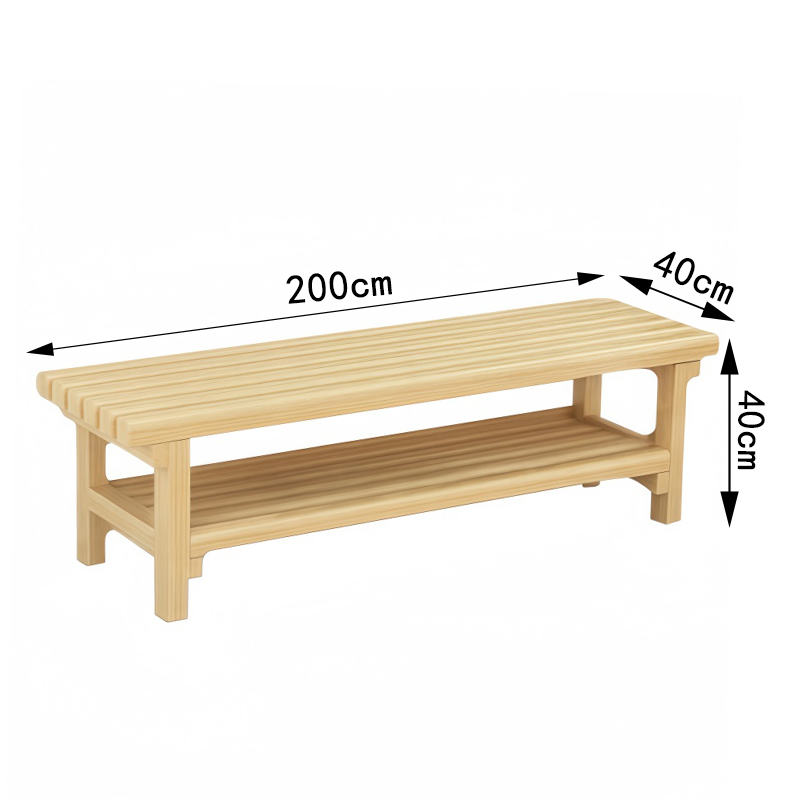 悦兴诚长条浴室凳 长条凳200*40*40cm