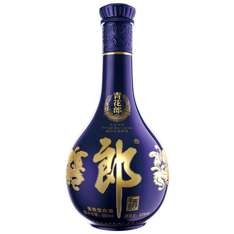 郎酒 青花郎 53度 500ml 单瓶装 酱香型白酒图片