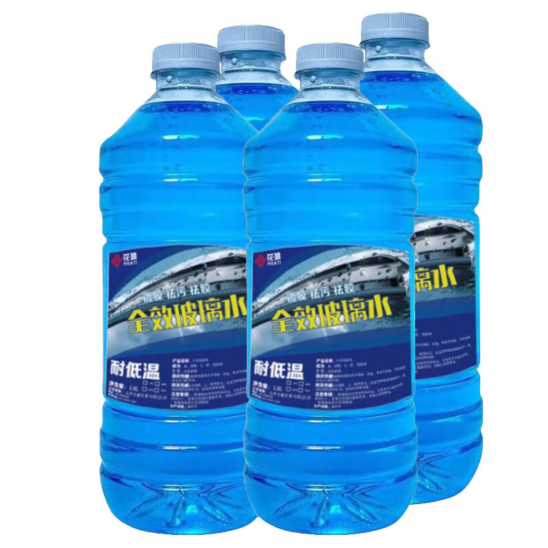 花啼 车用防冻玻璃水 去污雨刮清洁水 1.8L 0℃ 12瓶/箱
