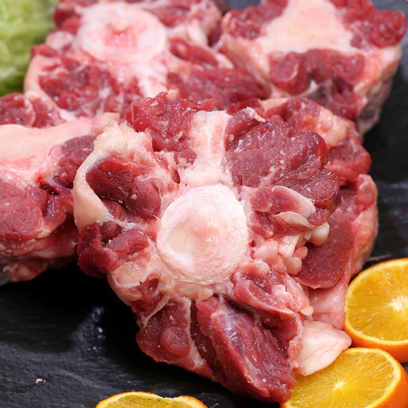 赛卡伊新鲜牛尾巴整根原切牛尾骨现杀不调理农家散养精修去油冰鲜牛