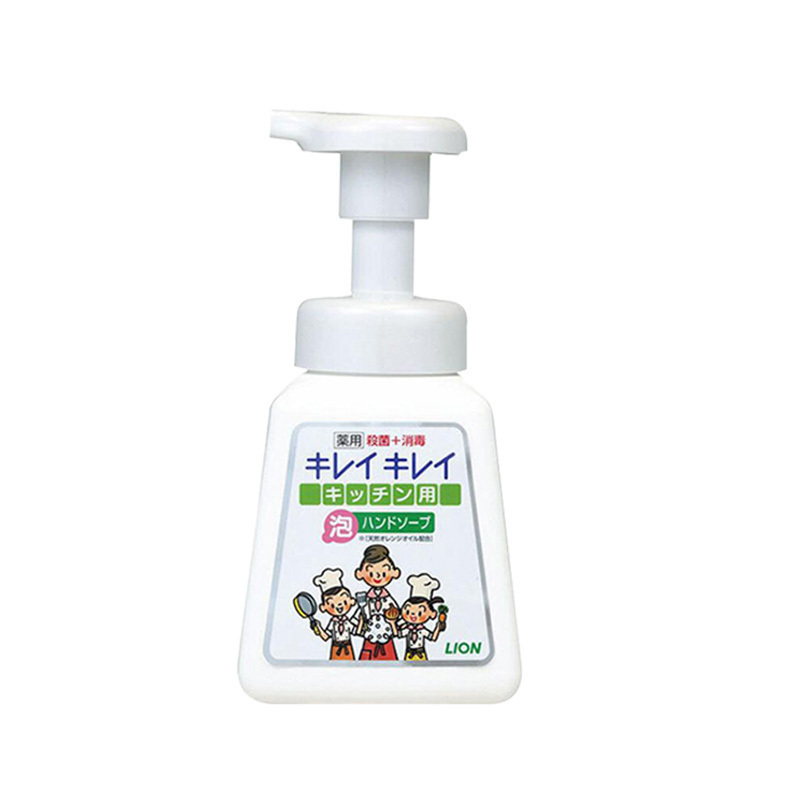[日本进口]狮王(LION) 日本直采 厨房专用去腥洗手液油污清洁剂 230ml