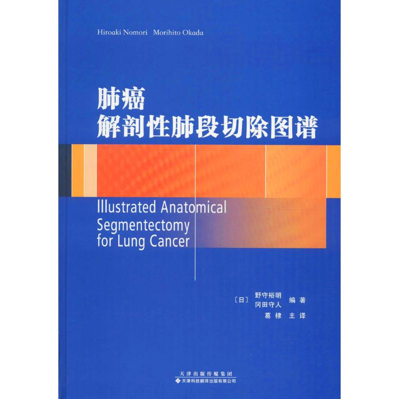 [M]肺癌解剖性肺段切除图谱-9787543336407高清大图