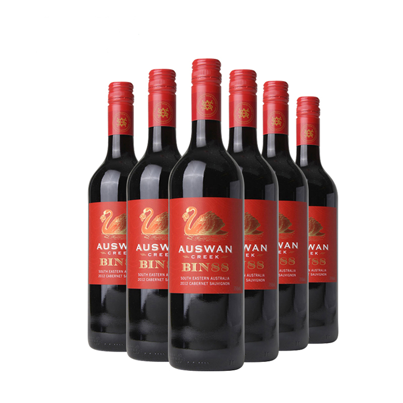 澳大利亚进口天鹅庄88号窖藏750ml*6瓶装红葡