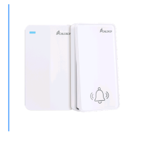 华为生态产品 叶绿体自发电无线门铃 WiFi版 CDB-Q30I 一拖一门铃套装