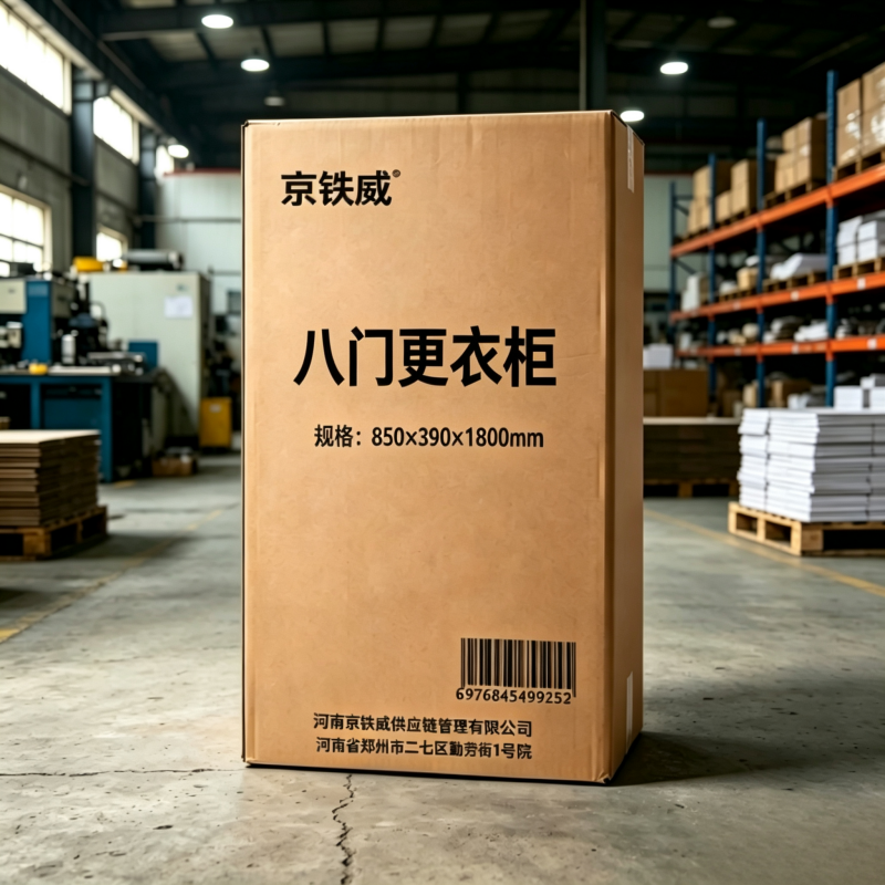 京铁威 八门更衣柜 850×390×1800mm 个高清大图