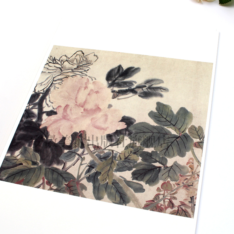 [正版]经典绘画临摹范本 任伯年 小品篇 一 经典绘画临摹范本任伯年绘画小品画集传统工笔小品画自学国画技法教程画室美术教