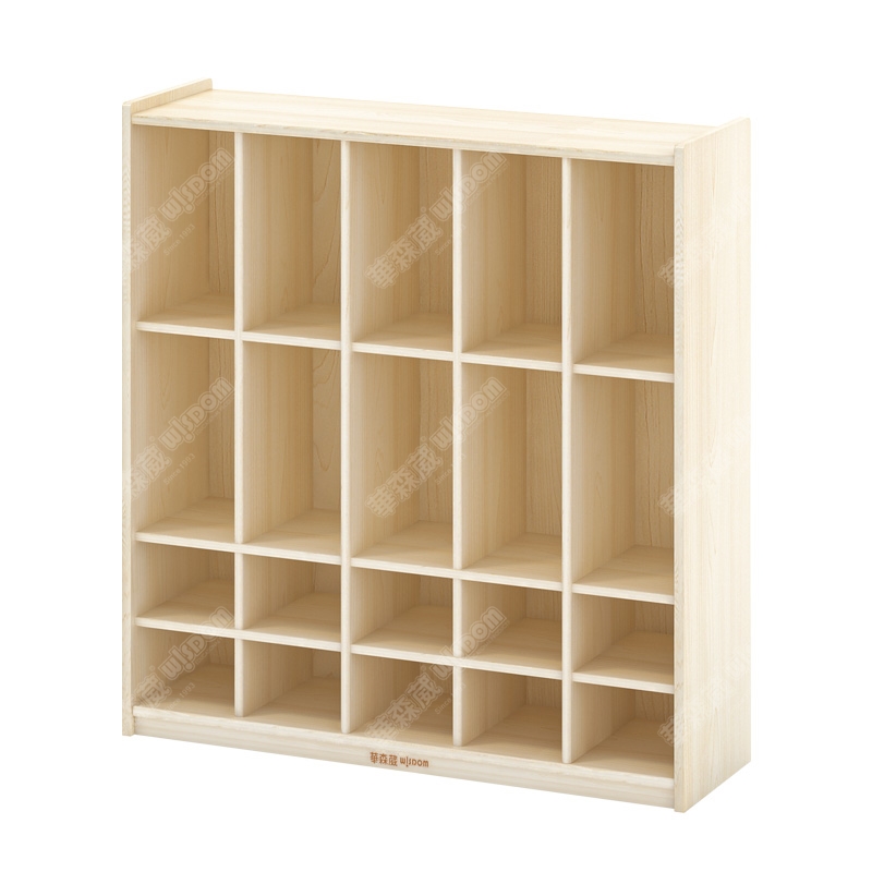 华森葳体育用品6人书包衣帽柜 10人书包鞋柜高清大图