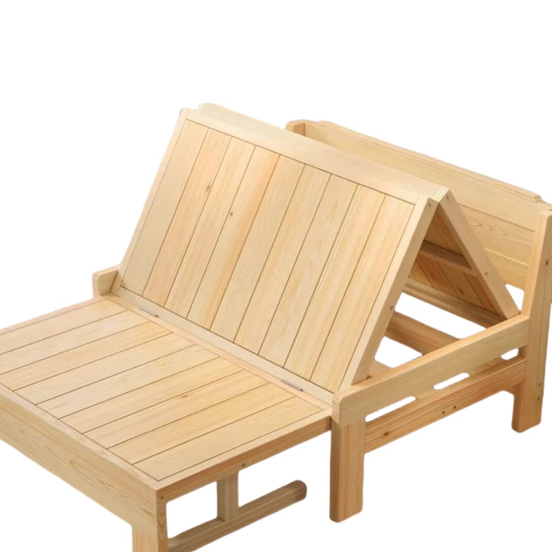 豫龙都 实木沙发床 1.5m 张高清大图