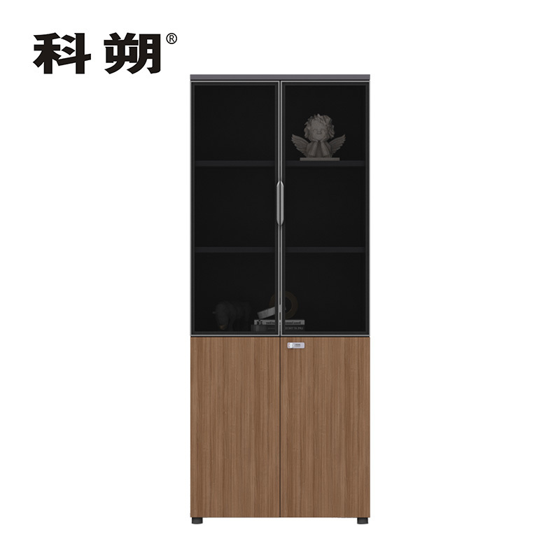 科朔 文件柜 两门资料柜 木质办公文件柜 书柜办公柜KS-08F0806