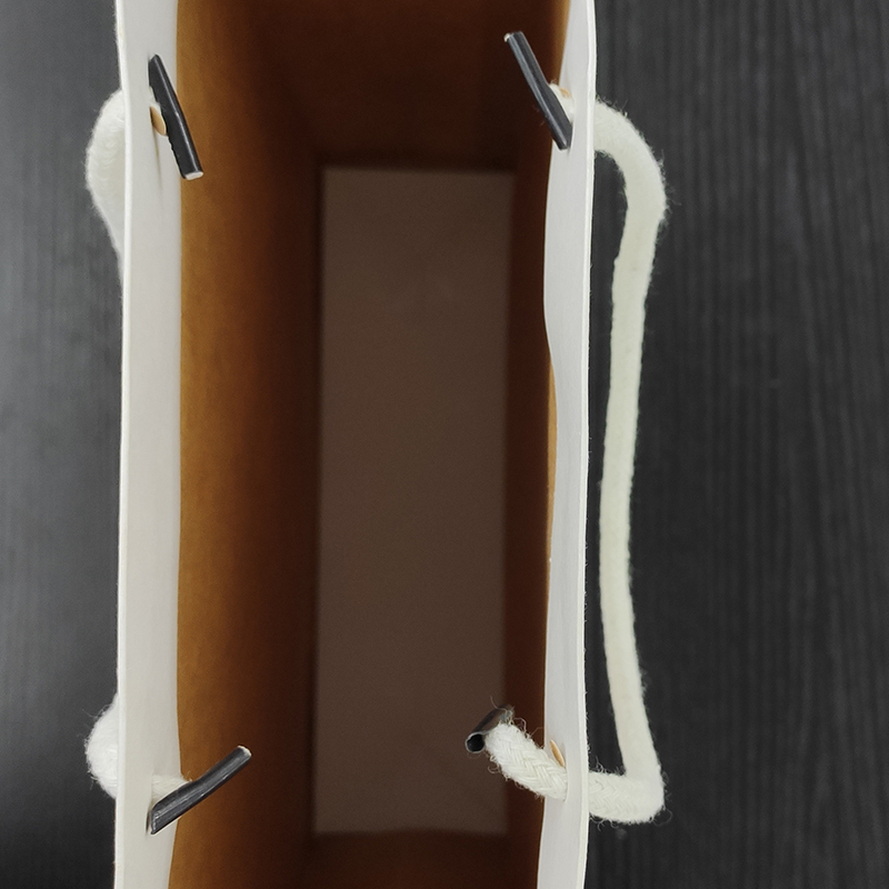 快马手提纸袋白卡牛皮纸袋收纳袋