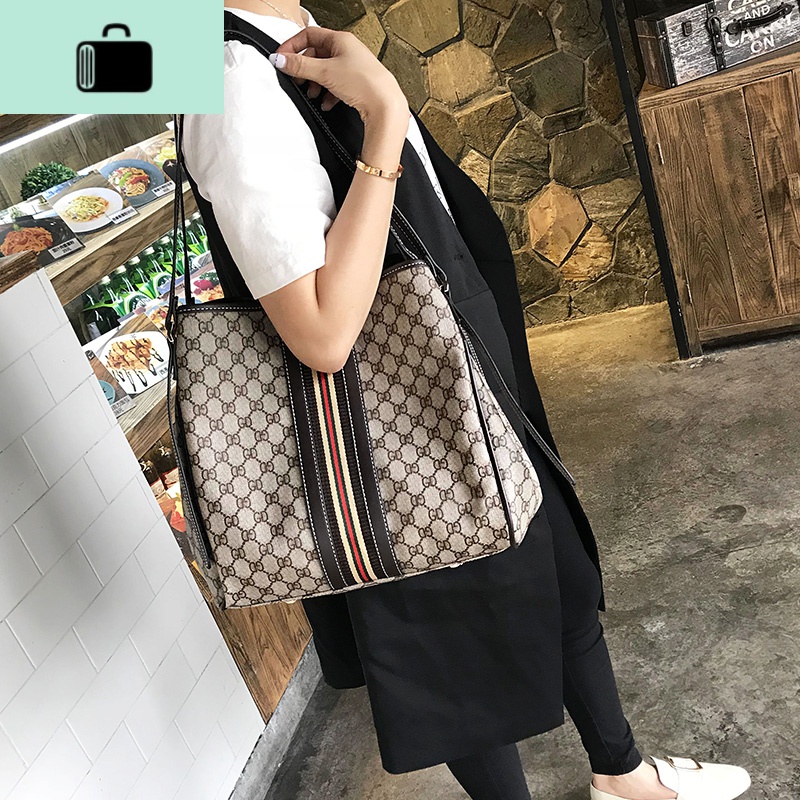 包包女包新款2020潮大气单肩包大容量女时尚百搭斜挎包手提包大包NEWLAKE高清大图