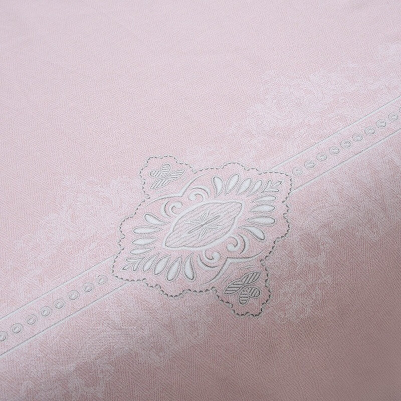 水星家纺 全棉-磨毛四件套DH邂逅挚恋-K04(抗菌防螨) 220x240cm/gd/套