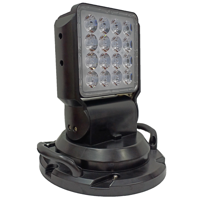 宝富睿光电 BFL2069(LQ) LED 24V 80W IP66 6000K 遥控探照灯 (计量单位:盏) 黑色高清大图