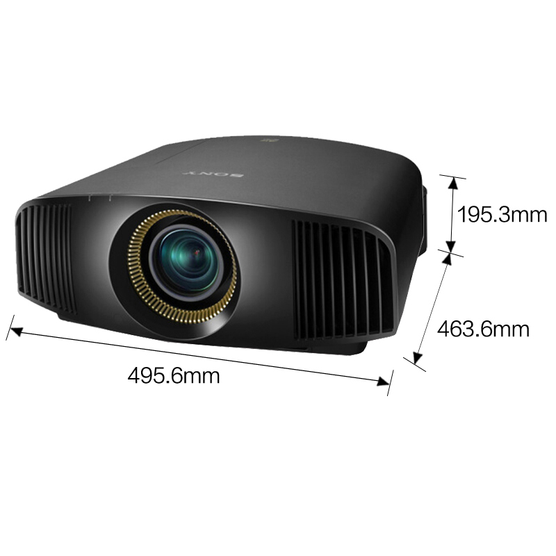 [套餐]索尼(SONY)VPL-VW558[上门安装]家庭影院3D投影机商务办公真4K家用高清投影仪4096x2160