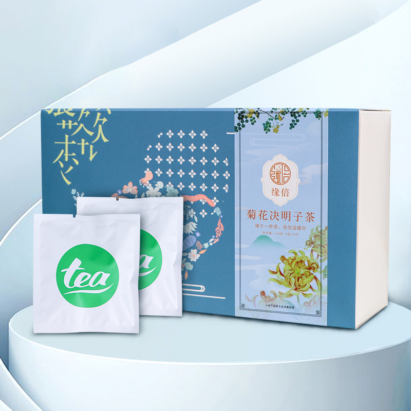 苏宁极物 精选花草茶茶叶菊花决明子牛蒡根枸杞子桂花金银花茶包100g