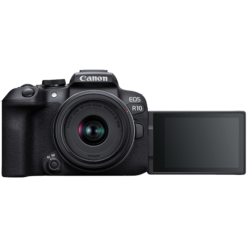 佳能(Canon) EOS R10相机 RF-S18-45mm F4.5-6.3 IS STM镜头 微单相机 海外版高清大图