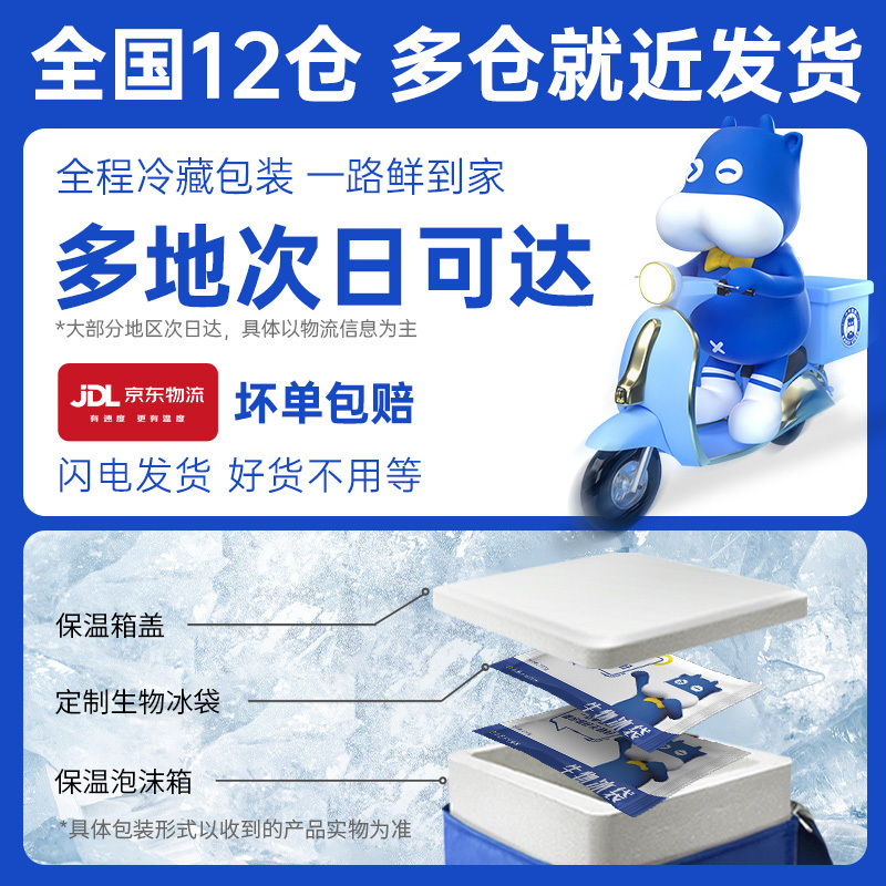 [小牛凯西]顺丰快递/jing东快递 整切 西冷130g*5+菲力130g*3+眼肉130g*2 牛排 美味可口