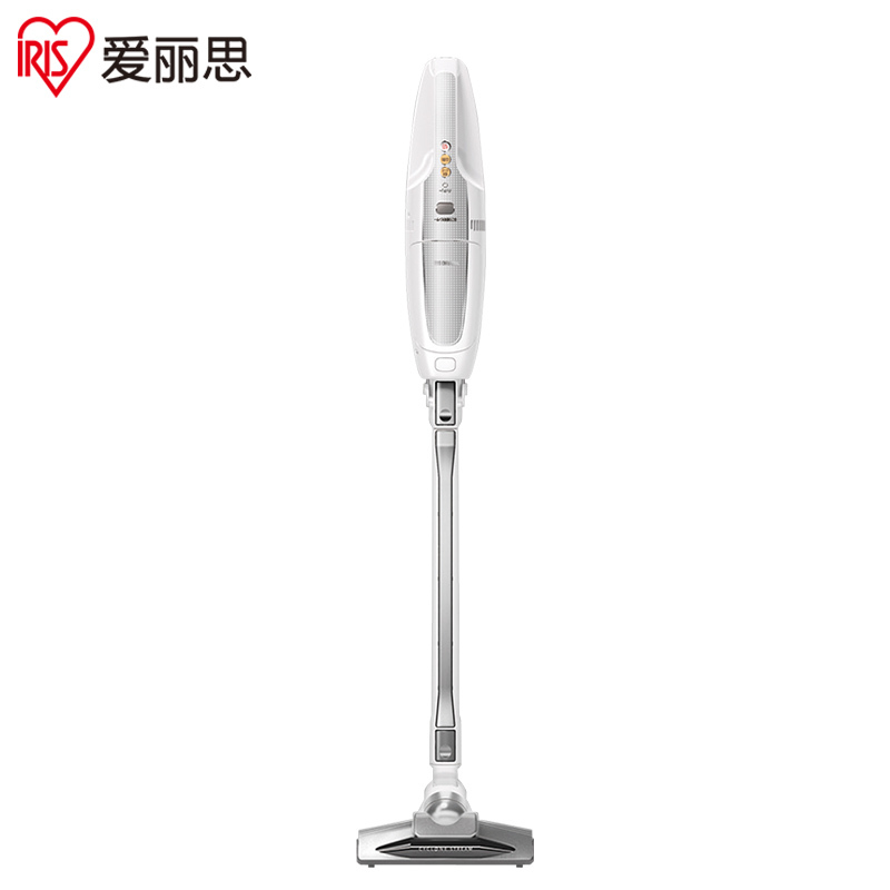 爱丽思(IRIS)轻量充电式吸尘器ICSLDC1 白 1.3kg超轻重量 灰尘感应自动调节吸力 3h急速充电 吸尘器