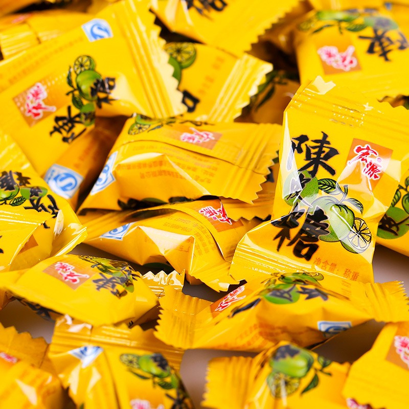 宏源陈皮糖硬糖婚庆糖喜糖陈皮糖350g