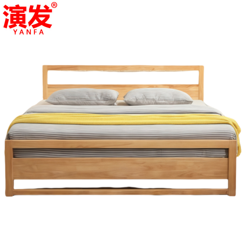 演发 框架床+柜+垫 1.8米 套高清大图