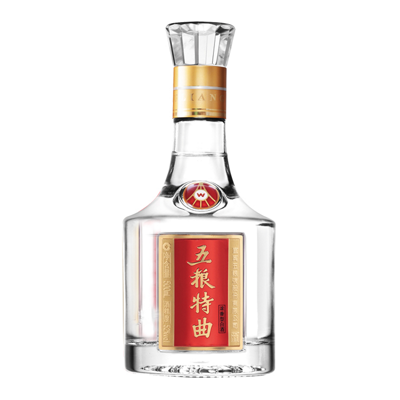 五粮液出品五粮特曲52度浓香型白酒500ml单瓶装