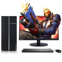 联想（Lenovo）D5055 21.5英寸双超台式电脑主机 A6-7400 4GB 1TB GT720 2GB 无光驱