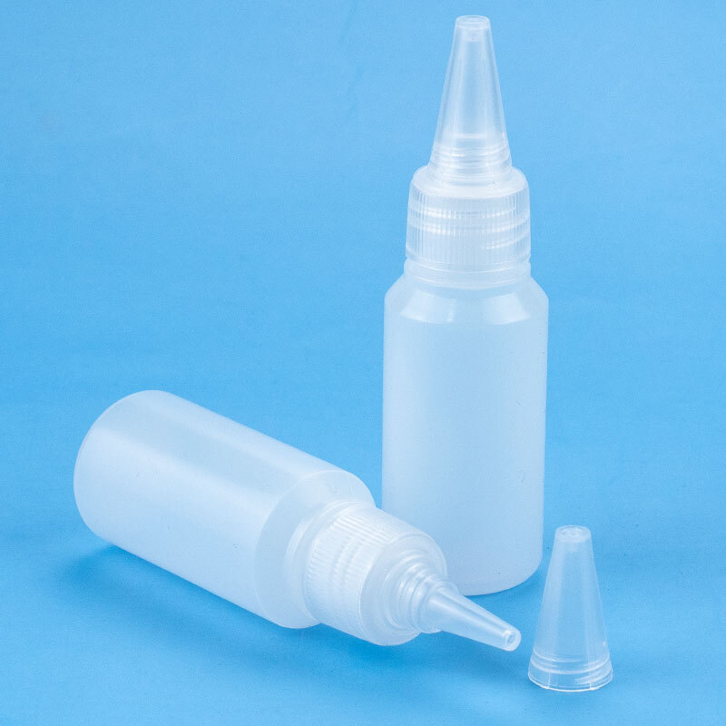 海斯迪克 加厚胶水瓶 HKCL-442 100ml 10个 1包高清大图