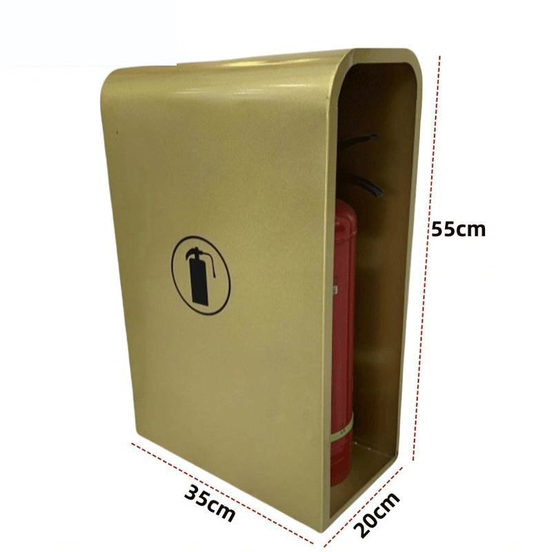 鑫睿辉 灭火器箱 金色55cm 个高清大图