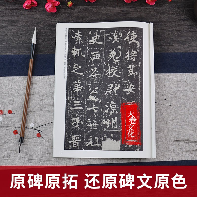 [正版]天卷 北魏 张猛龙碑 历代碑帖 杜浩主编 楷书毛笔字帖软笔书法成人学生临摹临帖练习古帖鉴赏 简体旁注原碑原贴