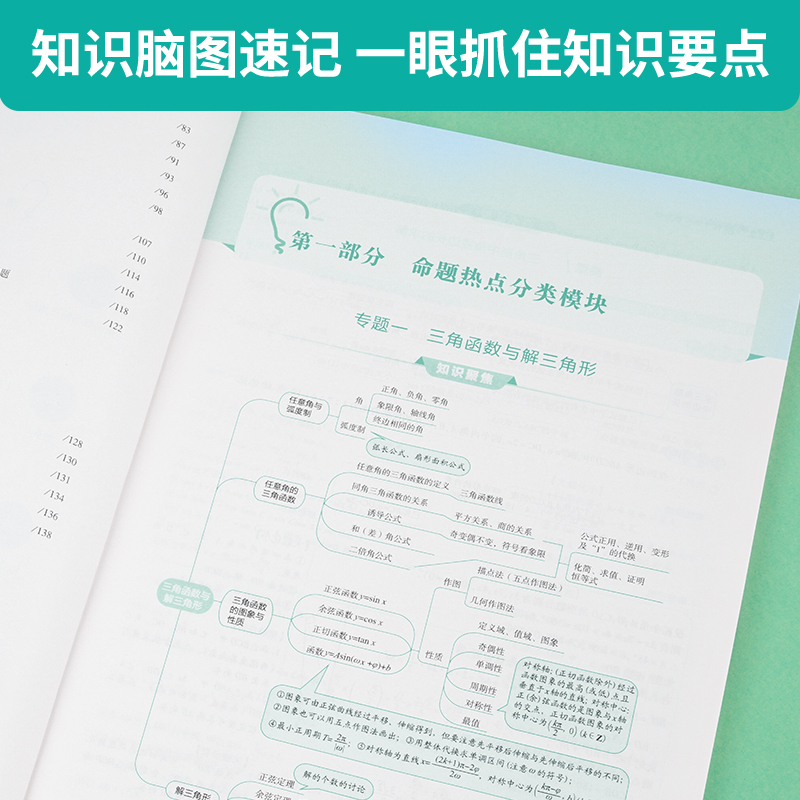 脑图快解高考[全套7本] 全国通用 [正版]作业帮2022新版脑图快解高考政治历史地理主观题高中敲重点答题模板框架高中数高清大图