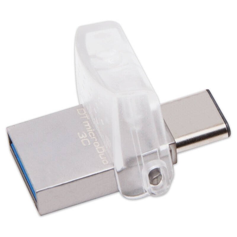 [免邮]金士顿(Kingston)DTDUO3C 64GB手机U盘USB3.1 和 Type-C 双接口 白色U盘
