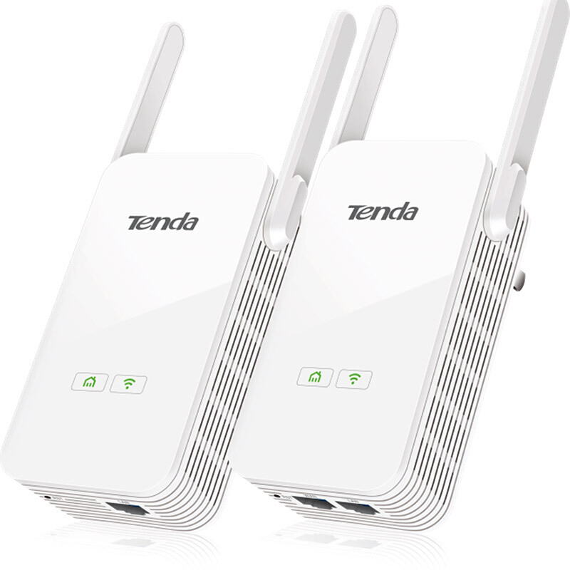 腾达(Tenda)PH15 1000M 千兆无线电力猫路由器套装WIFI信号放大器