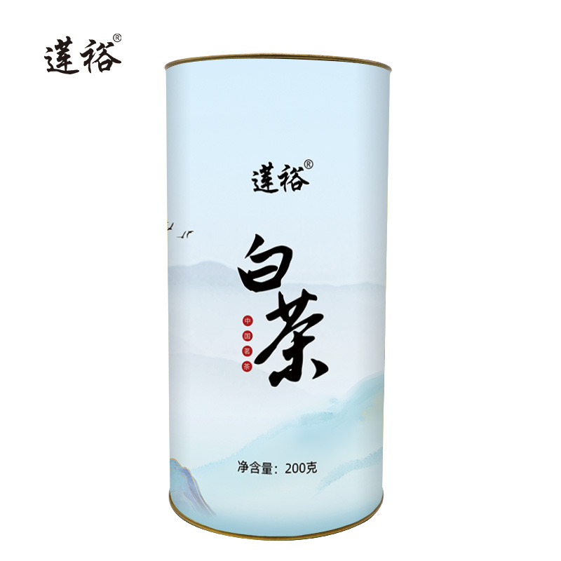 莲裕白茶200克桶