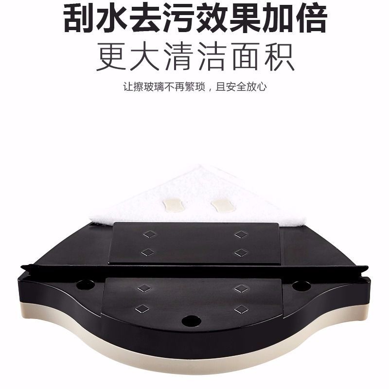 擦玻璃可调强磁家用双层刮水器洗双面窗户清洁工具楼房擦窗器|3-25调节防夹手[送10礼包]
