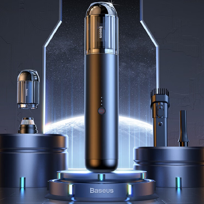 倍思a3车载吸尘器手持无线小型汽车吸尘器大吸力车内家两用