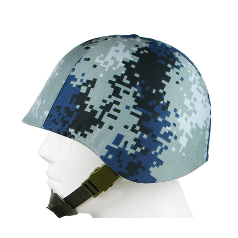 英飞力挂钩款德式执勤头盔战术防爆头盔保安执勤头盔海洋迷彩款备注
