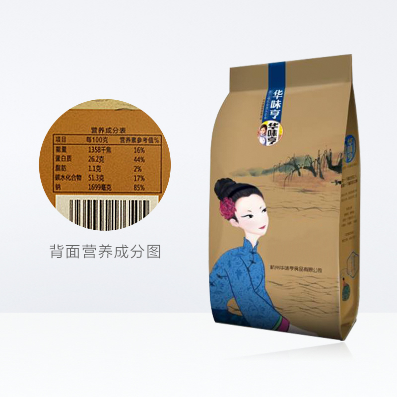 华味亨 手撕鱿鱼条100g*2袋