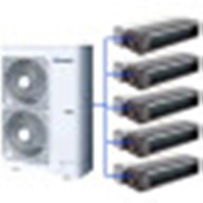格力中央空调GMV-200WL/B一拖五(GMV-N28T/A*2 GMV-N50T/A*3)