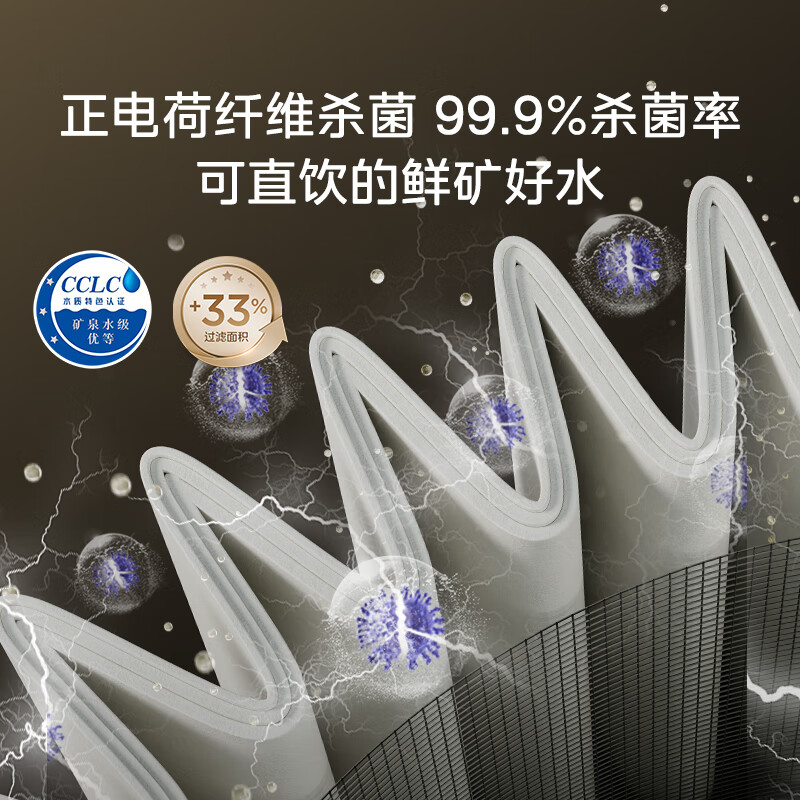 美的(Midea)家用净水机星河2.0净矿净水器双水直饮1200G 6年RO矿物质0阻垢剂 反渗透厨下式净饮机高清大图