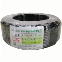 晋杰 铜芯聚氯乙烯绝缘护套屏蔽软电线 RVVP 4*0.5 100米/卷