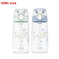 膳魔师Tritan孕婴童水杯运动吸管瓶时尚随行杯青年运动健身旅行出游便携水杯TCSJ-553 GR