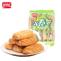 盼盼凤梨味小卷包300g 休闲办公室零食品 点心糕点早餐软面包
