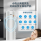 美的(Midea)空气能热水器家用200升75℃高温水洗R32冷媒电辅热水王RSJF-33/DN8-200D