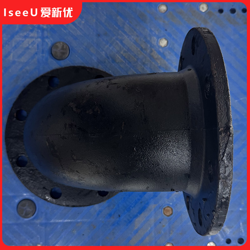 爱新优 双盘铸铁弯头 DN250(个)高清大图