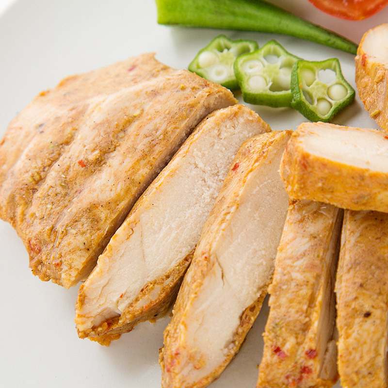 [苏宁生鲜]凤祥食品(Fovo Foods)优形电烤鸡胸肉袋装(吮指烧烤味)100g 国产速冻禽肉