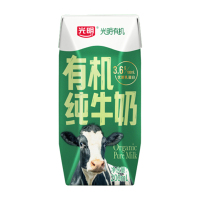光明有机纯牛奶 200mL*12 礼盒装