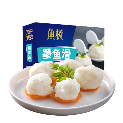 鱼极墨鱼滑160g