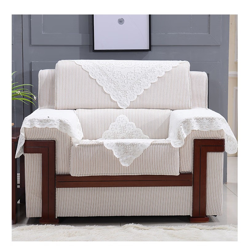 巴洛卡接待沙发贵宾沙发接待室沙发单人位 BKJ-001 白色